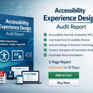Accessibility Experience Design Services (AXD)
